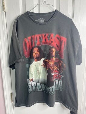 Outkast Graphic Tee - Black "Stankonia" Men's Shirt